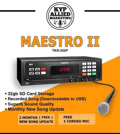 TJ Media Maestro II TKR.